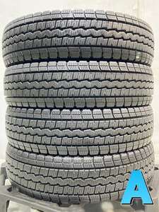 中古タイヤ スタッドレスタイヤ 4本セット 145/80R12 80/78LT ダンロップ ウィンターマックス SV01