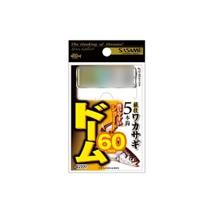 ササメ ワカサギ CZ227 ドーム60 針1号 ハリス0.3号 (sasame-cz227-320329)[M便 1/40]