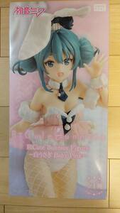 新品未開封 初音ミク BiCute Bunnies Figure 白うさぎ Baby Pink FuRyu フリュー