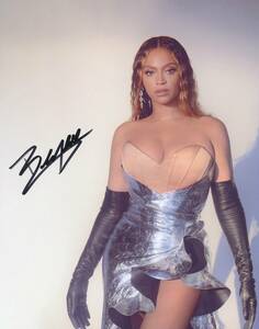 Beyonce Knowles★直筆サイン写真★証明書COA◆6834