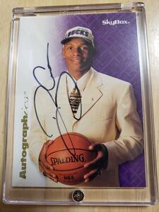 超レア Rookie サイン 1996 -97 Skybox Autographics RAY ALLEN Auto RC / レイ アレン Autograph (2x NBA Champions) NIKE JORDAN