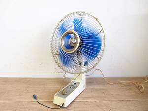 ☆【2T1011-9】 National ナショナル F-30UG 100V ELECTRIC FAN エレクトリックファン 扇風機 30cm ジャンク