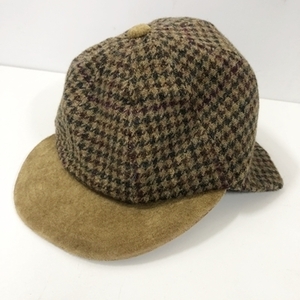 Hender Scheme エンダースキーマ tweed ear cap　キャップ FL-C-ECT キャメル ブラウン F【表参道t04】