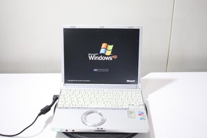 【PK42】windows XP搭載 panasonic パナソニック CF-R3EW1AXR 部品取り・修理ベース用　ジャンク　