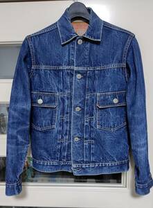 デニムジャケット セカンドタイプ 2nd BEAMS＋　ウエアハウス WAREHOUSE 38 BLUE&GRAY 