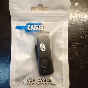 新品 USBメモリ USB ブラック　4G 5G 5S 6G micro5p