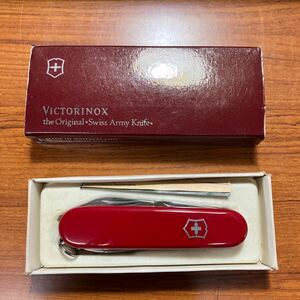 ボーイスカウト VICTORINOX ビクトリノックス スイス アーミーナイフ レッド マルチツール 91年 本派スカウト欧州視察研修 