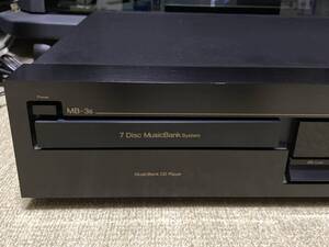 中古 高音質 Nakamichi ナカミチ MB-3s 7連奏 ミュージックバンクCDチェンジャー メンテ済み動作確認品、8cm CD可能アダプター別途出品中