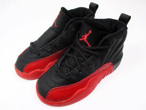 1996年製　NIKE Baby Jordan 12 BLACKxRED　8(14cm)　デッドストック　ナイキ　ベビージョーダン ks-1