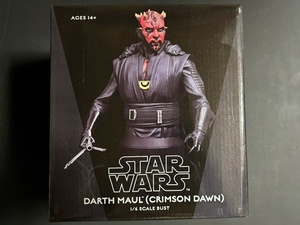 ★GENTLE GIANT★STARWARS★DARTH MAUL★CRIMUSON DAWN★1/6★BUST★