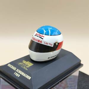 1/8 ミニチャンプス ヘルメット レプリカ ミハエル・シューマッハ 1989 MINICHAMPS HELMET SCHUMACHER ダイキャストモデル