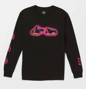 RTJ X VOLCOM X HW コラボレーション　ロンTシャツ　Lサイズ 