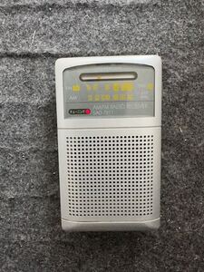 動作品★SAD-7211★小泉　SOUNDOOK AM/FM ラジオRADIO RECEIVER