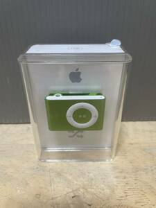 新品！Apple iPod shuffle 1GB グリーン 第2世代 MB815J/A 