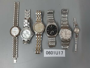 0601U17　時計　腕時計　ジャンク品　おまとめ　TECHNOS　SEIKO　CITIZEN　CHARLESVOGELE　など