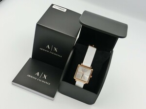 T【1a-07】【60サイズ】▲アルマーニ エクスチェンジ armani exchange レディース 腕時計 クォーツ AX5804/撮影時動作OK/※傷汚れ クセ有