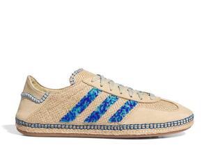 CLOT adidas Originals Gazelle by Edison Chen "Linen Khaki/Light Blue" 24.5cm IH3641