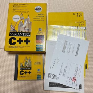 SYMANTEC C++ 日本語版　8.4J CD-ROM Power Macintosh 動作未確認