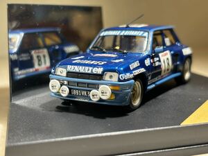 1/43「ルノー 5ターボ」 GITANES TOUR DE CORSE 1980 VITESSE SKID製 SKC009