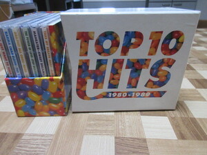 【6CD】TOP 10 HITS Ⅰ 1980-1989　BOX傷み