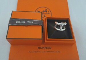 エルメス　HERMES　オスモズ　リング　57 銀座店自身購入 シェーヌダンクル 指輪 アクセサリー 箱付