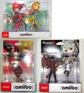 未開封新品 amiibo ゼノブレイドシリーズ amiibo 5体セット シュルク ホムラ ヒカリ ノア ミオ 他 アミーボ ニンテンドースイッチ