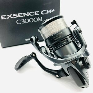 【実釣未使用】シマノ 18 エクスセンス CI4+ C3000M スピニングリール 箱 | SHIMANO EXSENCE CI4+ FISHIN REEL シーバス エギング バス