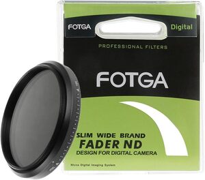 新品 【77ｍｍ】 FOTGA　フォトガ　スリムフェーダー　可変NDフィルター　調整　ND2～ＮＤ400