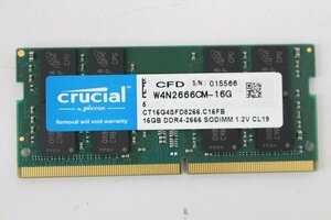 crucial W4N2666CM-16G ノート用 DDR4 2666 16GB メモリ☆