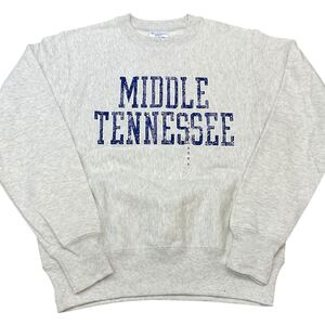 Dead Stock Champion リバースウィーブ S グレー MIDDLE TENNESSEE 大学 カレッジ ロゴ ミドルテネシー チャンピオン 新品 未使用