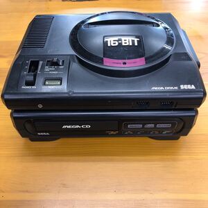 SEGA メガドライブ メガCD MEGA DRIVE MEGA-CD セガ ジャンク　本体のみ