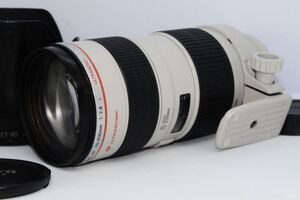 ■08★美品★極上品★純正フード・前後レンズキャップ★キヤノン CANON EF 70-200mm F2.8 L USM キャノン#230313