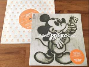 7inch BOSSA DISNEY NOVA E.P. No.1 小西康陽プロデュース アナログ レコード Joao Gasper pizzicato five 須永辰緒 muro