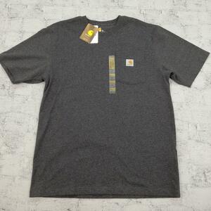 Carhartt カーハート 半袖ポケットTシャツ グレー M