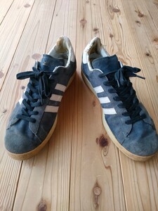 アディダス 　adidas　CAMPUS　キャンパス　青色スエード　30cm