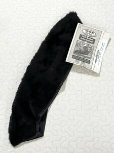 新品/未使用★VANSON/バンソン FURS 襟 ムートン ボア レザー ブラック 36 65210D26