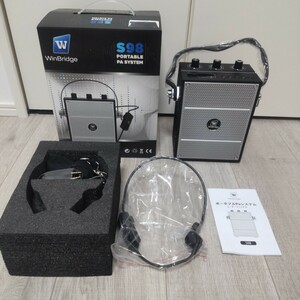 WinBridge S98 PORTABLE PA SYSTEM 拡声器