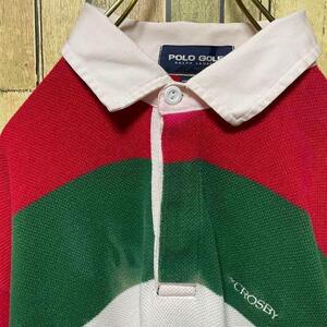 《人気カラー》POLO GOFL RALPH LAUREN 緑☆ラガーシャツ