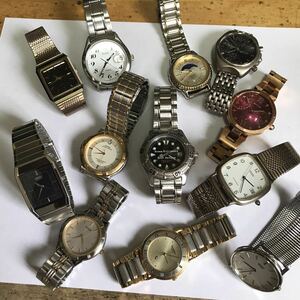 ブランド 腕時計 12本　SEIKO　CITIZEN　orient　CASIO　lasserre　WIRED　DEUA　Town&Country ～大量 まとめ 同梱可能 15