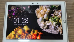 い004 docomo ARROWS Tab F-03G FUJITSU 富士通 Android タブレット 簡易動作確認＆簡易清掃＆初期化OK 判定○ 送料無料 現状品