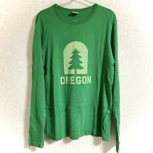 Tシャツ　LS　NIKE　OREGON　グリーン/サイズL　　　　M218