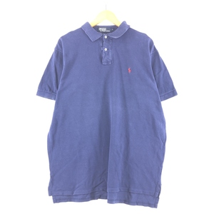 古着 90年代 ラルフローレン Ralph Lauren POLO by Ralph Lauren 半袖 ポロシャツ USA製 メンズL ヴィンテージ /eaa351353 【SS2409_30%】