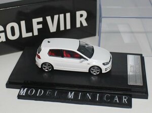 ▲超希少！白！ZOOM 1/64 Volkswagen フォルクスワーゲン VW ゴルフ Golf 7R 7 新品