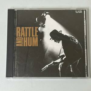 ★★　激レア　★★ U2 - RATTLE AND HUM　★★　 U2 CDアルバム 魂の叫び！　★★ 　　　HD-052