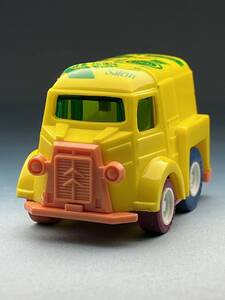 TAKARA/ チョロQ/ A-12/ CITROEN H TRUCK/ シトロエンHトラック/ DUNLOPタイヤ/ ハデハデ/ 日本製/ A品番/ レモンイエロー/