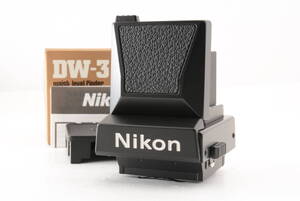 未使用保管品 デッドストック ニコン Nikon F3用 ウエストレベルファインダー DW-3 カメラアクセサリー 箱 取説付 管K8967