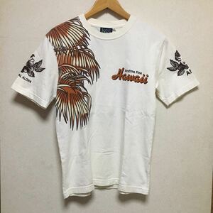 送料込 ANTI プリントT 38 S~Mサイズほど 美中古 アンチ 半袖 Ｔシャツ アメカジ 古着 Hawaii ALOHA ハワイ アロハ