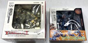  089 G） リボルテックヤマグチ ANUBIS ジェフティ&ベクターキャノン Z.O.E ジェフティ 2点セット ※開封済