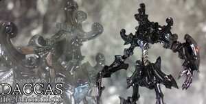 VOLKS FSS VSMS 1/100 DACCAS theBlackKnight ダッカス・ザ・ブラックナイト　成形色仕上げ塗装済み完成品