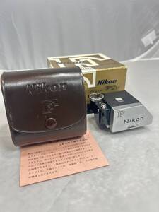 【即決大特価中！嬉しい元箱付き・ケースも極美品です(^^♪】NikonニコンFフォトミック（FTN）ファインダー＆革ケース　　　　　 　812